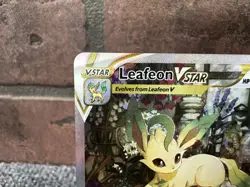 Pokemon TCG Leafeon VSTAR Crown Zenith Holo Ultra Rare GG35/GG70 NM - Image 2