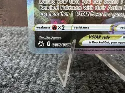 Pokemon TCG Leafeon VSTAR Crown Zenith Holo Ultra Rare GG35/GG70 NM - Image 5