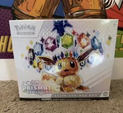 Pokemon TCG Scarlet & Violet Prismatic Evolutions ETB Elite Trainer Box In Stock - Image 1