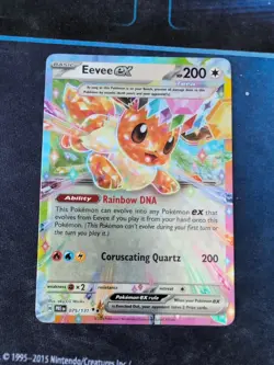 Pokemon TCG - Eevee ex - Double Rare Holo 075/131 - Prismatic Evolutions - NM - Image 1