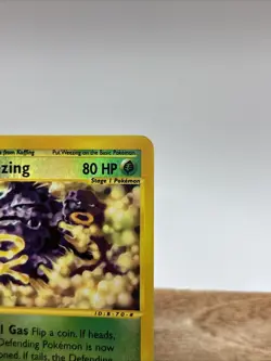 Weezing 70/165 Reverse Holo Pokemon Expedition 2002 Wotc Vintage LP/MP - Image 2