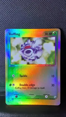 Koffing [Reverse Holo] #54 Pokemon Ruby & Sapphire - Image 1