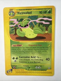 Victreebel 042/147 Aquapolis Pokemon TCG 2003 Vintage - Image 1