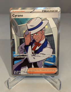 Pokemon Surging Sparks Cyrano 230/191 Full Art Ultra Rare Holo - Image 1