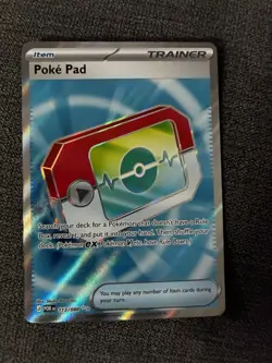Poke Pad 113/088 Full Art English Pokemon Card Perfect Order Pokemon TCG - Image 1