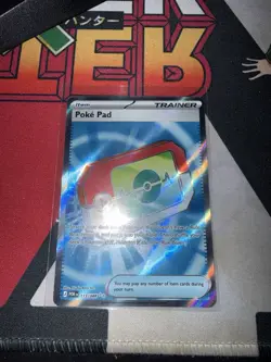 Pokemon TCG Holo Ultra Rare Full Art Poke Pad 113/088 Perfect order - Image 1