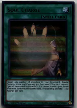 Soul Charge Ultra Rare Duelist Saga DUSA-EN092 LP - Image 1