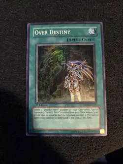 Yugioh Over Destiny DP05-EN021 Super Rare 1st Ed - LP - Image 1