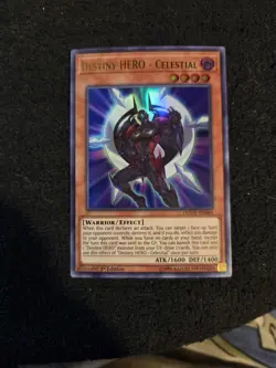 Yugioh Destiny HERO - Celestial DUOV-EN069 1st Edition Ultra Rare - Image 1