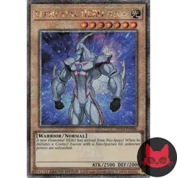 Yugioh Elemental HERO Neos TN23-EN006 QC Secret Rare Limited Edition NM - Image 1