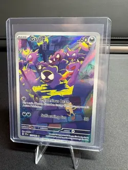 Gastly - 177/162 - Illustration Rare - Temporal Forces - Pokemon Card - NM/M - Image 1