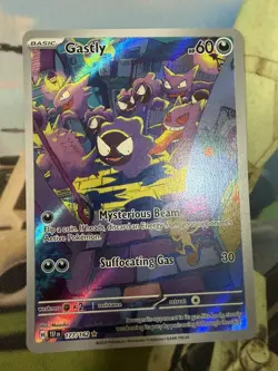 Gastly - 177/162 - Illustration Rare - Temporal Forces - Pokemon Card - NM/M - Image 3