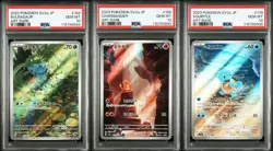 PSA 10 Bulbasaur Charmander Squirtle AR 166 168 170/165 sv2a Pokemon card 151 JP - Image 1