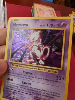 Mewtwo 51/108 Evolutions Shatter foil Holo Pokemon Card Excellent Condition - Image 3