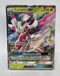 Pokemon Lurantis GX Holo Rare Trading Card 15/149 - Image 1