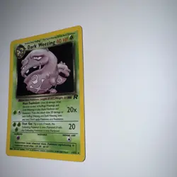 Pokemon TCG Dark Weezing Holo Rare Card 14/82 Team Rocket Series - Image 3
