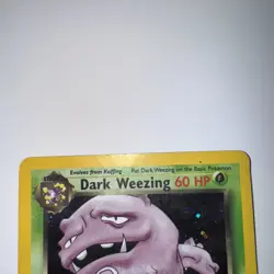 Pokemon TCG Dark Weezing Holo Rare Card 14/82 Team Rocket Series - Image 5
