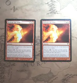 2X MTG Reforge the Soul Magic The Gathering Avacyn Restored Rare Card #151 LP/MP - Image 1