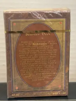 Factory Sealed Magic the Gathering Revised Edition Starter Deck (dented read) - Image 3