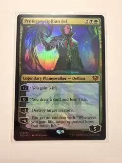 Professor Dellian Fel (FOIL) ✅Secrets of Strixhaven ✅ Magic (mtg) - Image 1