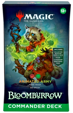 MTG: Bloomburrow Commander Deck - Animated Army Factory Sealed - Image 1