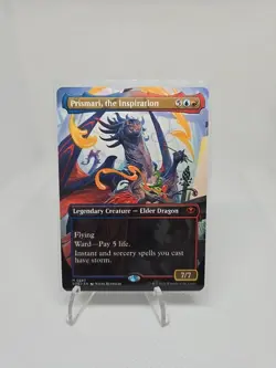 Prismari, the Inspiration Borderless MTG Secrets of Strixhaven SOS Magic NM 0285 - Image 1