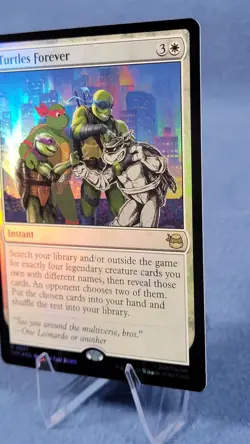 1 x Turtles Forever - Foil - Teenage Mutant Ninja Turtles - NM - MTG - Image 4