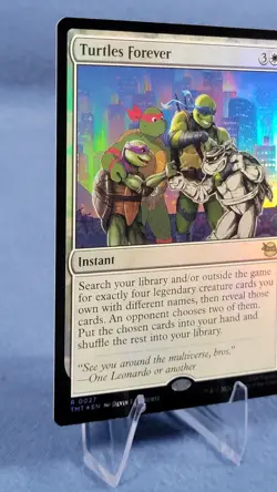 1 x Turtles Forever - Foil - Teenage Mutant Ninja Turtles - NM - MTG - Image 5