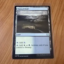 Tainted Field - N/M - March Of The Marchine Magic The Gathering MTG - Image 1