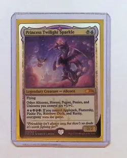 MTG Ponies - Princess Twilight Sparkle Foil - The Galloping Promo - NP/NM! - Image 3