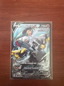Pokemon TCG SWSH Brilliant Stars - Rapid Strike Urshifu V TG20/TG30 - Image 1