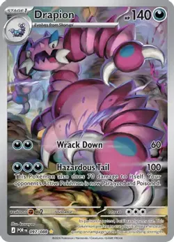 Drapion 097/088 Holo Illustration Rare Perfect Order Pokemon Near Mint - Image 1