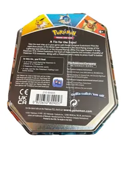 Pokemon TCG Eevee Evolutions Tin Vaporeon V New Factory Sealed 820650809057 - Image 2