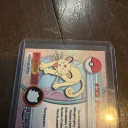 2000 Topps Chrome Pokemon: Persian #53 - Image 3