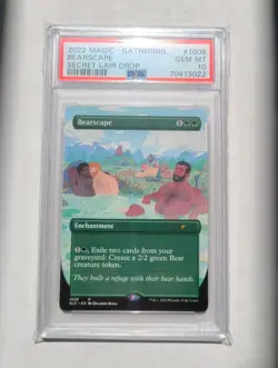 MTG Bearscape PSA 10 GEM MINT 2022 Gay Pride Month Magic Card SLD #1008 - Image 1
