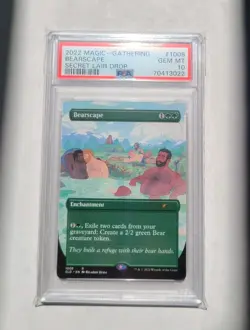 MTG Bearscape PSA 10 GEM MINT 2022 Gay Pride Month Magic Card SLD #1008 - Image 2
