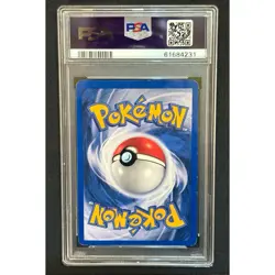 DARK ALAKAZAM SWIRL HOLO #1 TEAM ROCKET POKEMON PSA 4 - Image 2