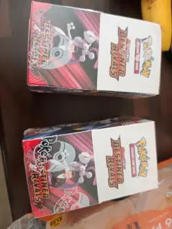 2 Pokemon TCG Scarlet & Violet Destined Rivals Half Booster Box,18 in each box - Image 1