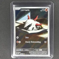Larvesta 196/191 Surging Sparks | Illustration Rare, Full Art | Pokemon TCG - Image 1