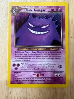 2000 Dark Gengar 6 6/105 Holo Foil Neo Destiny LP In Great Condition Pokemon - Image 1