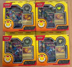 Pokemon TCG: Pokemon Day 2026 Collection Box - 30th Anniversary - Lot Of 4 - Image 1