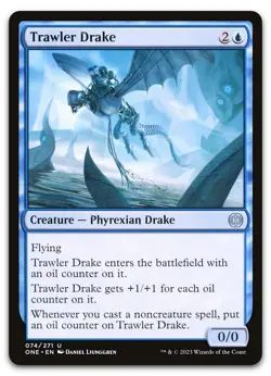 Trawler Drake #74 (NM) Phyrexia All Will Be One ONE Magic MTG - Image 1