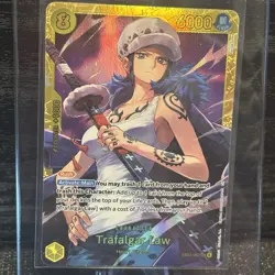 Trafalgar Law EB03-062 Secret Rare SEC One Piece Heroine’s Edition Near Mint - Image 1