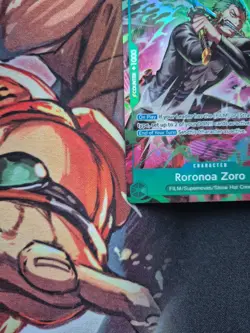 One Piece TCG OP-15/EB04 Roronoa Zoro OP13–037 Treasure Rare - Image 5