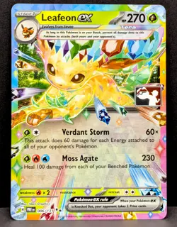 Pokemon Leafeon ex - 006/131 Prize Pack Series One 006/131 NM - Image 1