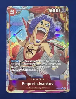 Emporio Ivankov Full Alt Art OP06-003 English The Best One piece TCG NM - Image 1