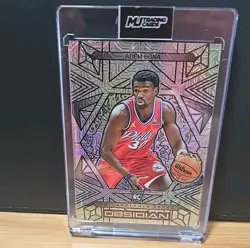 2024-25 Panini Obsidian Basketball Adem Bona Ashen Flood 1/1 One of One Rookie - Image 1