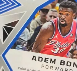 2024-25 Panini Obsidian Basketball Adem Bona Ashen Flood 1/1 One of One Rookie - Image 3