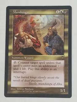 MTG Mundungu (Visions/Gold/U) - BGM - Image 1