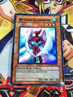 Neo-Spacian Air Hummingbird ston-en004 Unltd Ed (VLP) Super Rare Yu-Gi-Oh! - Image 1